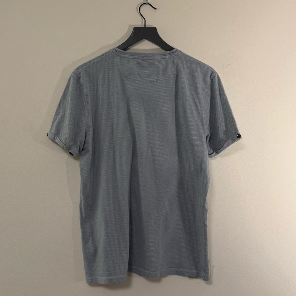 Men's Short Sleeve Crewneck Tee in Light Slate Blue